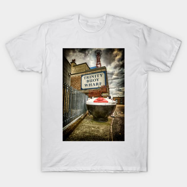 Trinity Buoy Wharf T-Shirt by richard49